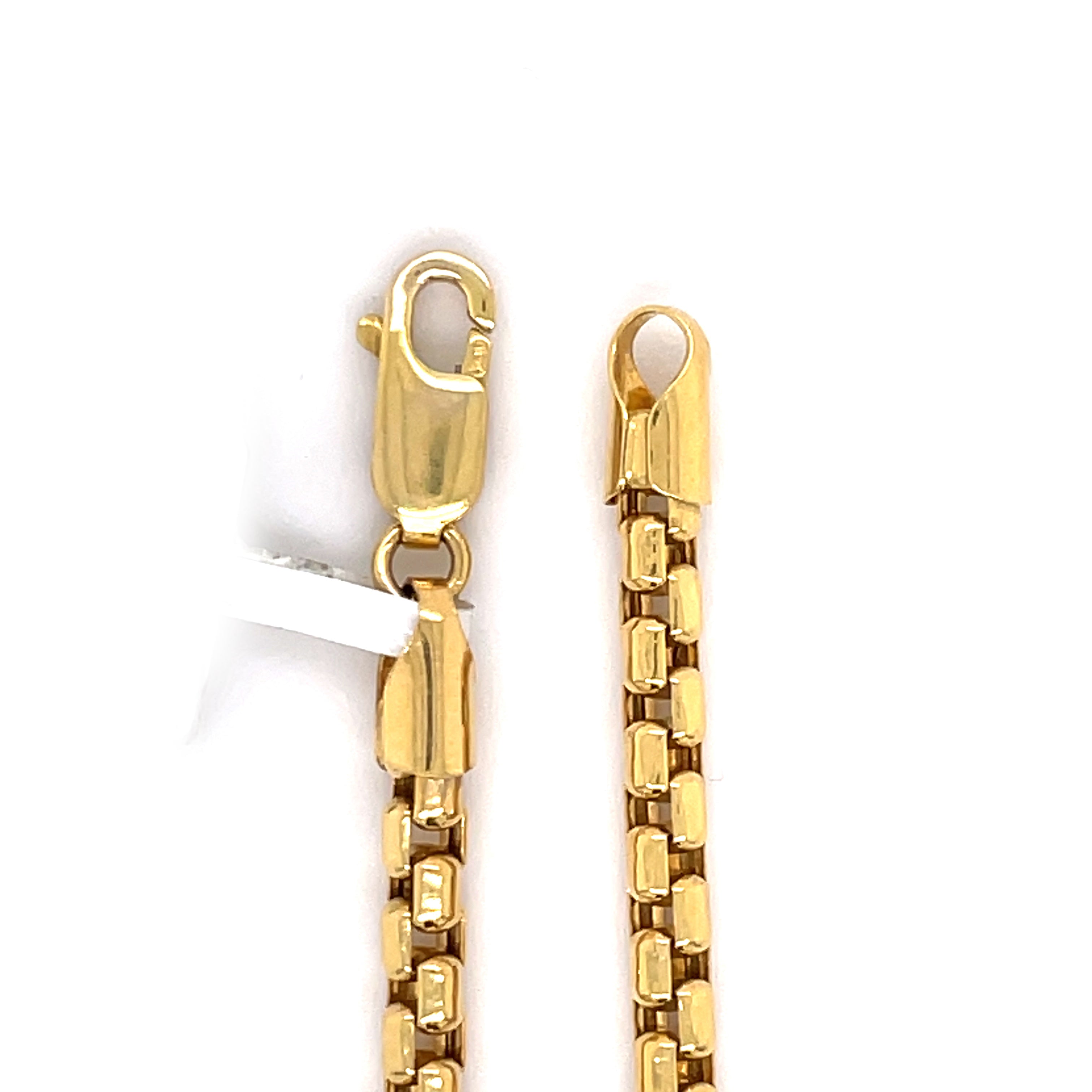 4.5mm Gold Rolo Bracelet 10K - White Carat - USA & Canada