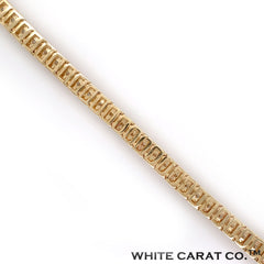 5.00CT Diamond Bracelet Gold 14K - 7mm - White Carat - USA & Canada