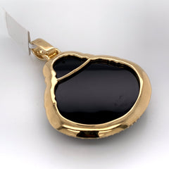 2.75CT Diamond Buddha Pendant in 10K Gold - White Carat Diamonds 