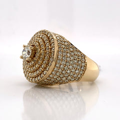 4.70CT Diamond 14K Gold Ring - White Carat Diamonds 