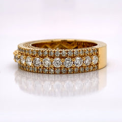 2.23CT Diamond 10K Gold Ring - White Carat Diamonds 