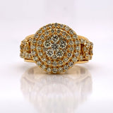 1.80CT Diamond 10K Gold Ring - White Carat Diamonds 