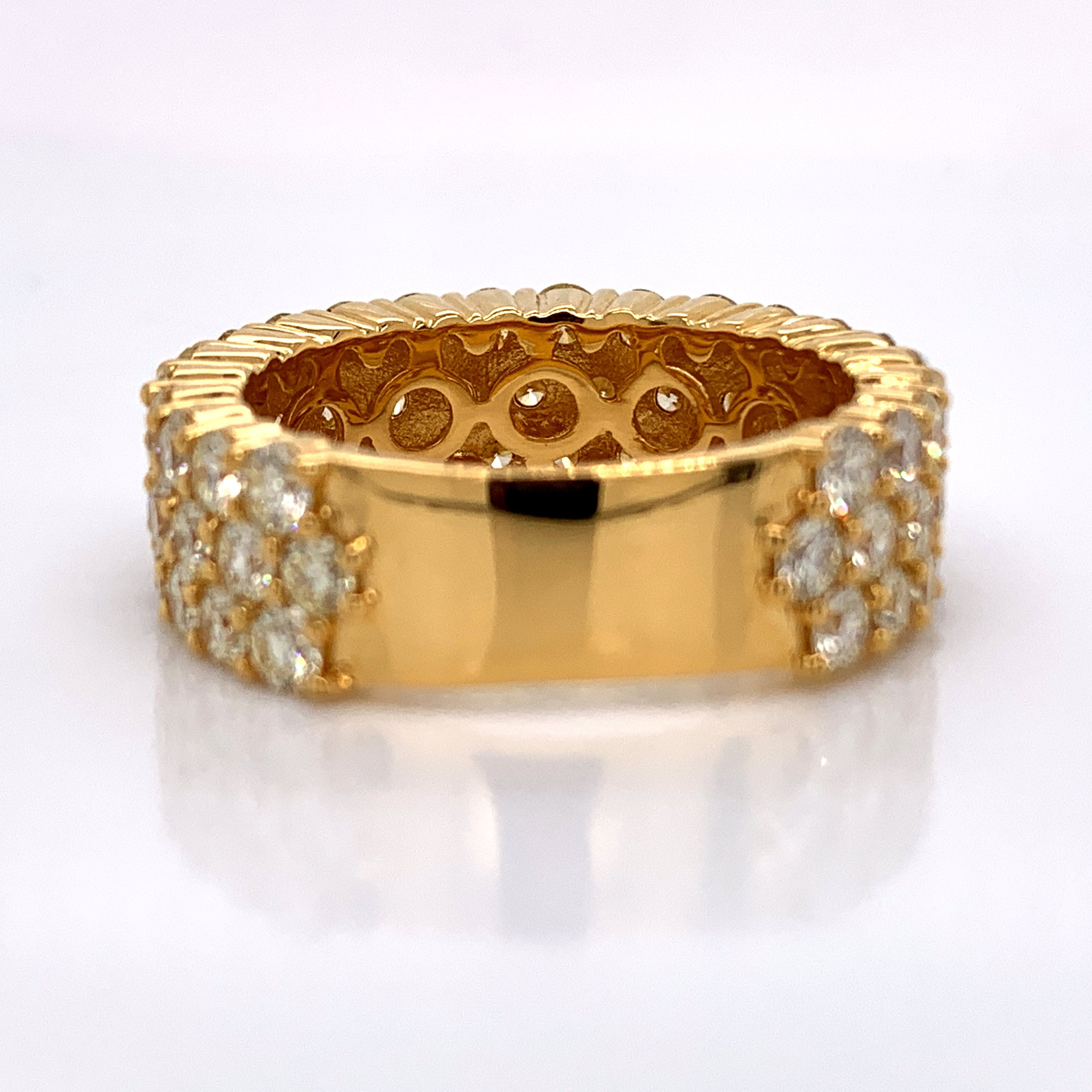 5.47 CT. Diamond Gold Ring - White Carat - USA & Canada