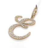 2.50 CT. Diamond Initial "E" Pendant in 10KT Gold - White Carat - USA & Canada