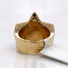 4.50CT Diamond 10K Gold Ring - White Carat Diamonds 