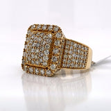 5.00CT Diamond 10K Gold Ring - White Carat Diamonds 