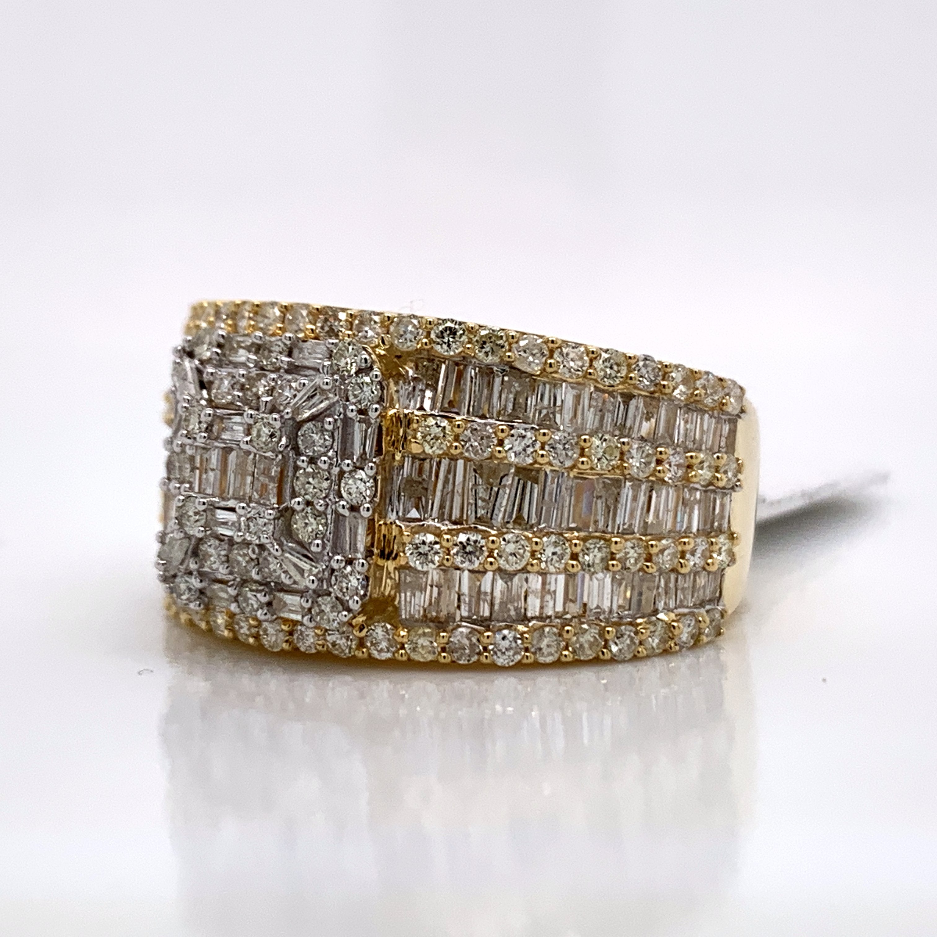2.75CT Diamond 10K Gold Ring - White Carat Diamonds 
