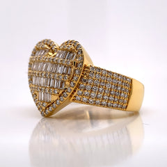 1.80 CT. Diamond 10K Gold Ring - White Carat Diamonds 