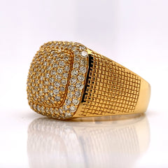 1.73CT Diamond 10K Gold Ring - White Carat Diamonds 