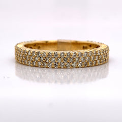 1.30CT Diamond 10K Gold Ring - White Carat Diamonds 