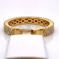 1.30CT Diamond 10K Gold Ring - White Carat Diamonds 