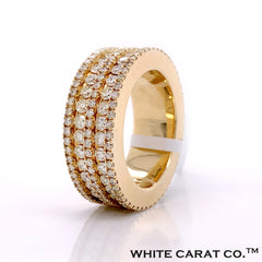 5.70 CT. Diamond All Around Band in Gold - White Carat - USA & Canada