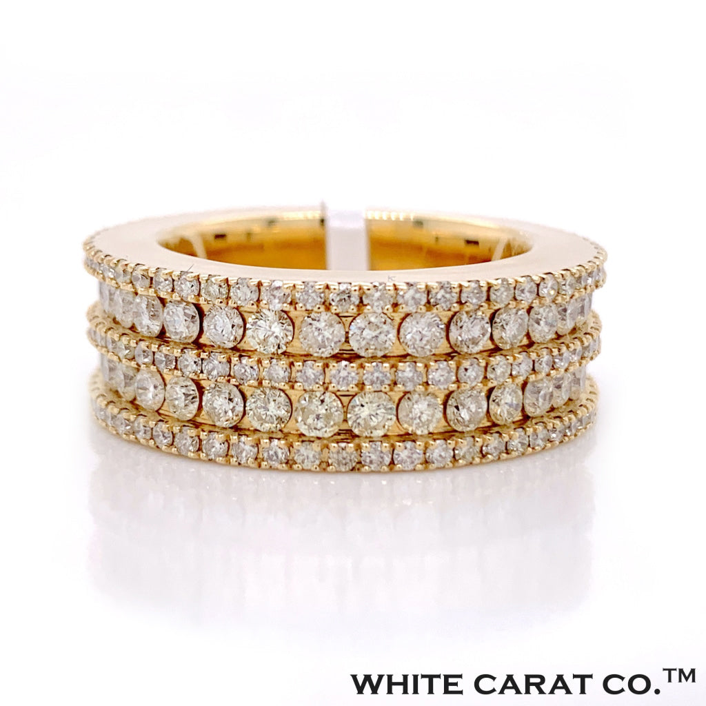 5.70 CT. Diamond All Around Band in Gold - White Carat - USA & Canada