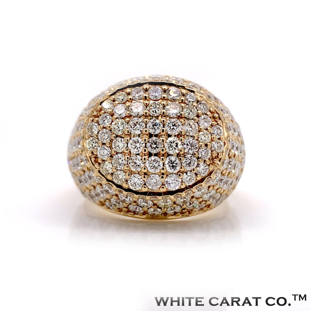 5.25 CT. Diamond Oval Ring in Gold - White Carat - USA & Canada