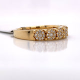 Diamond Ring in 14K Gold - White Carat Diamonds 