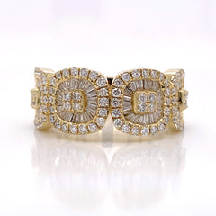 1.57CT Diamond Ring in 10K Gold - White Carat Diamonds 