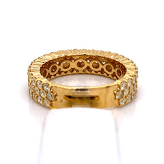 2.88CT Diamond Ring in 10K Gold - White Carat Diamonds 