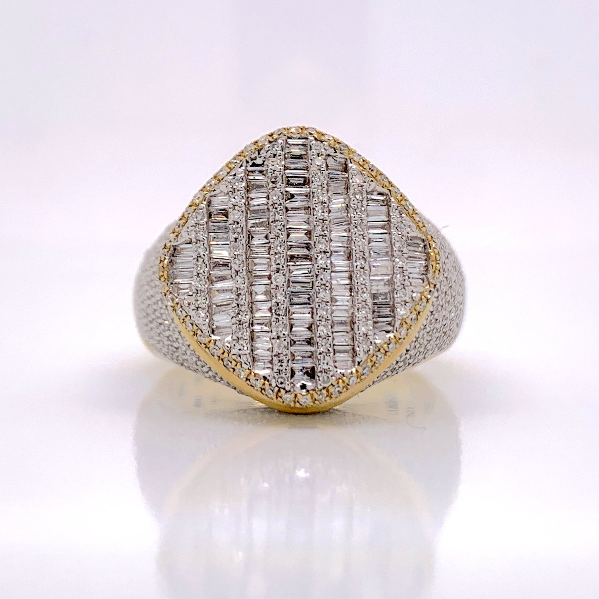 1.95CT Diamond Ring in 10K Gold - White Carat Diamonds 