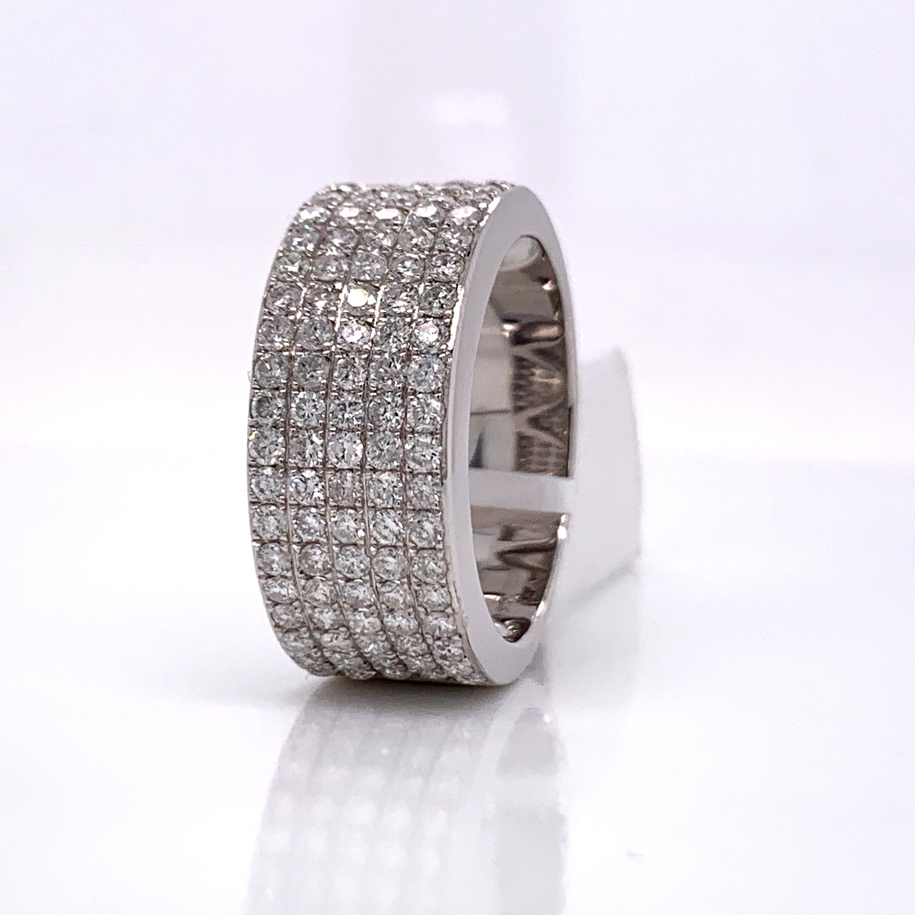 1.97 CT. Diamond Ring in 10K Gold - White Carat Diamonds 