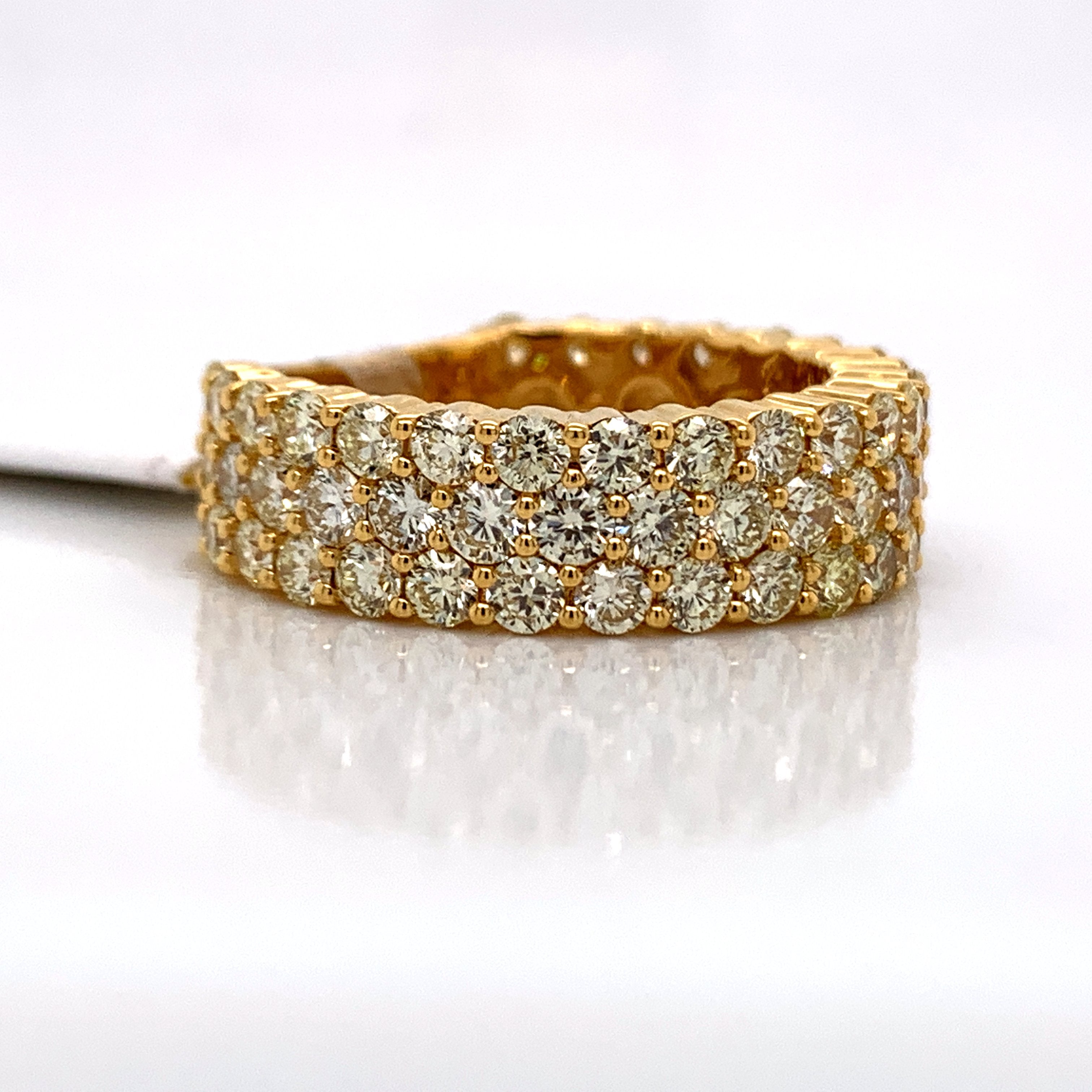 4.72 CT. Diamond Ring in 10K Gold - White Carat Diamonds 
