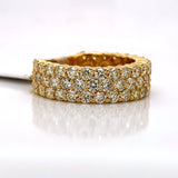 4.72 CT. Diamond Ring in 10K Gold - White Carat Diamonds 
