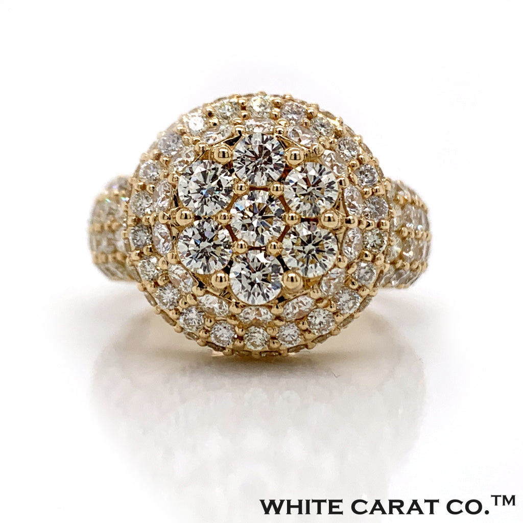 5.00 CT. Diamond Ring Gold 14K - White Carat - USA & Canada