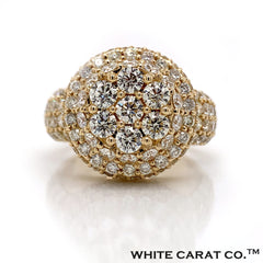 5.00 CT. Diamond Ring Gold 14K - White Carat - USA & Canada