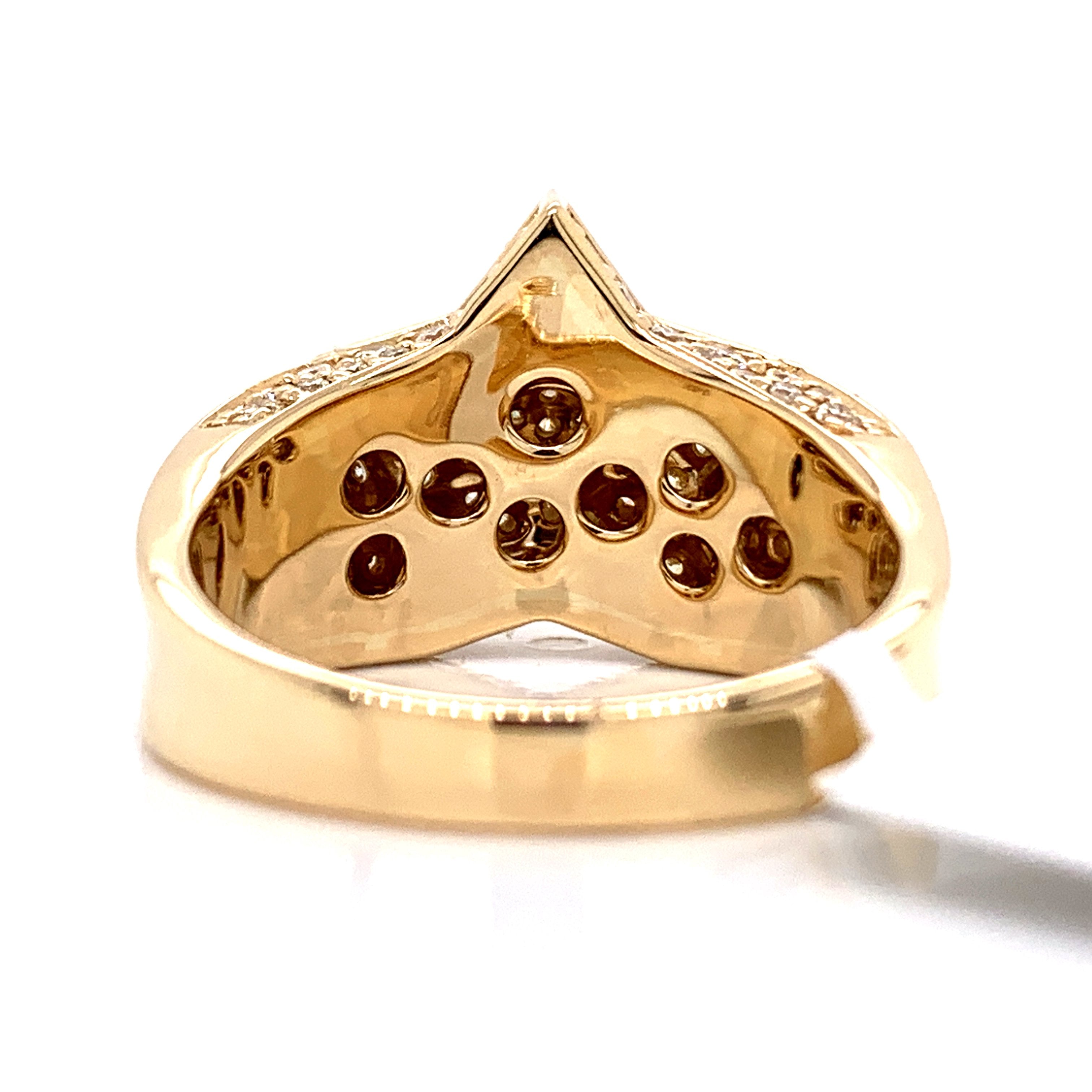 1.50 CT. Diamond Ring in 14K Gold - White Carat Diamonds 