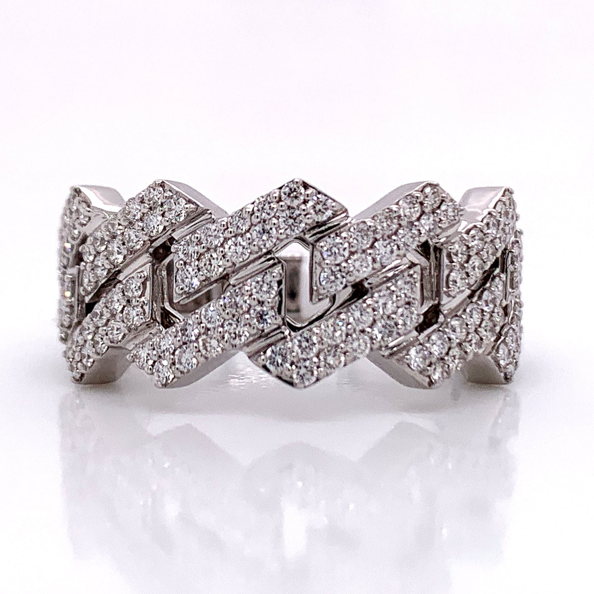 1.50 CT. Diamond Ring in 14K White Gold - White Carat Diamonds 