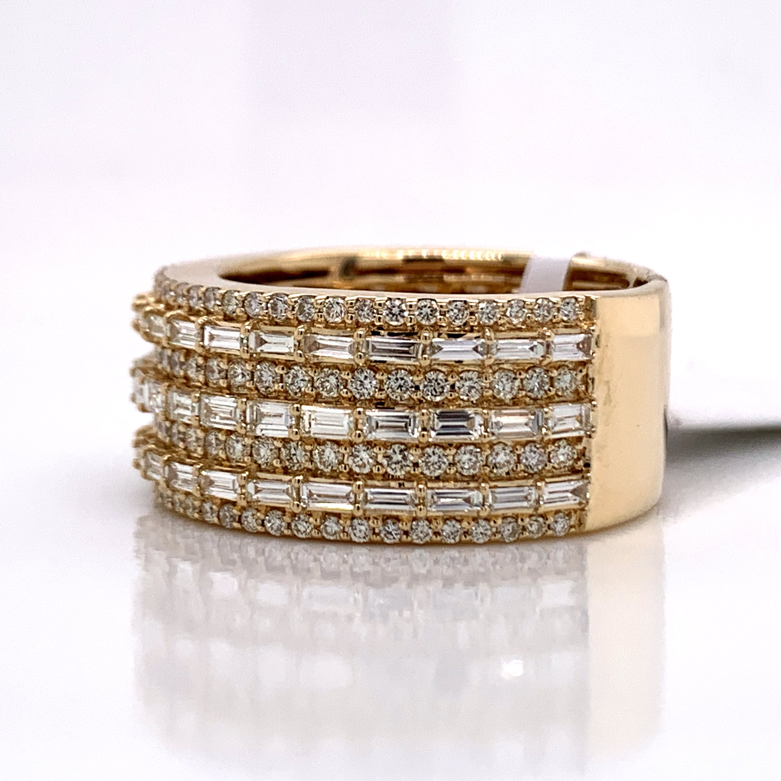 3.50 CT. Diamond Ring in 14K Gold - White Carat Diamonds 