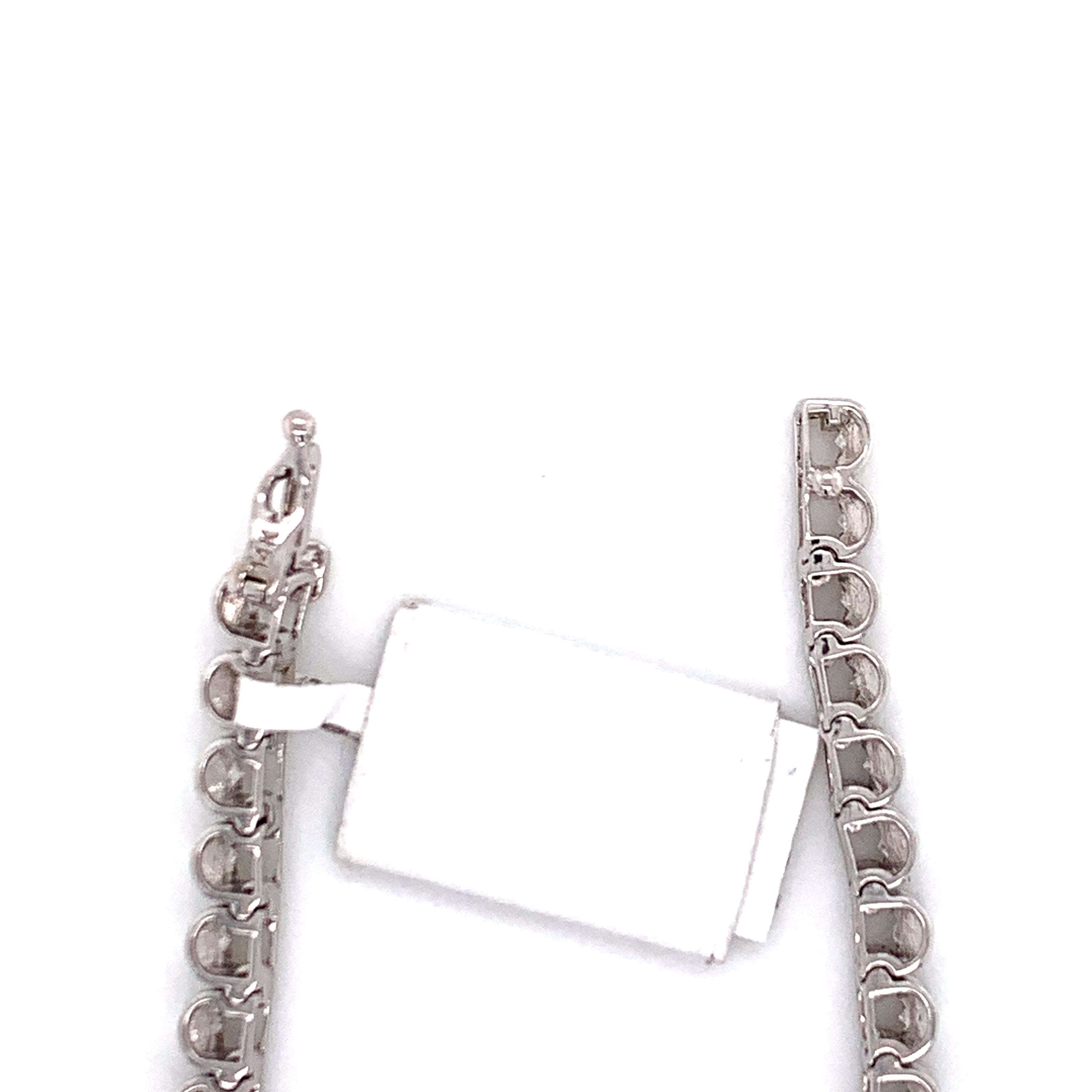 3.00CT Diamond Tennis Bracelet in 14K White Gold - White Carat Diamonds 