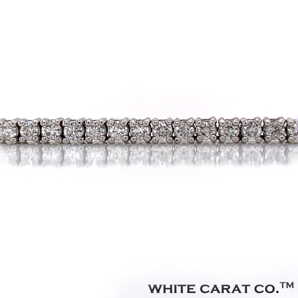 1.00 CT. Diamond Tennis Bracelet White Gold 14K - White Carat - USA & Canada