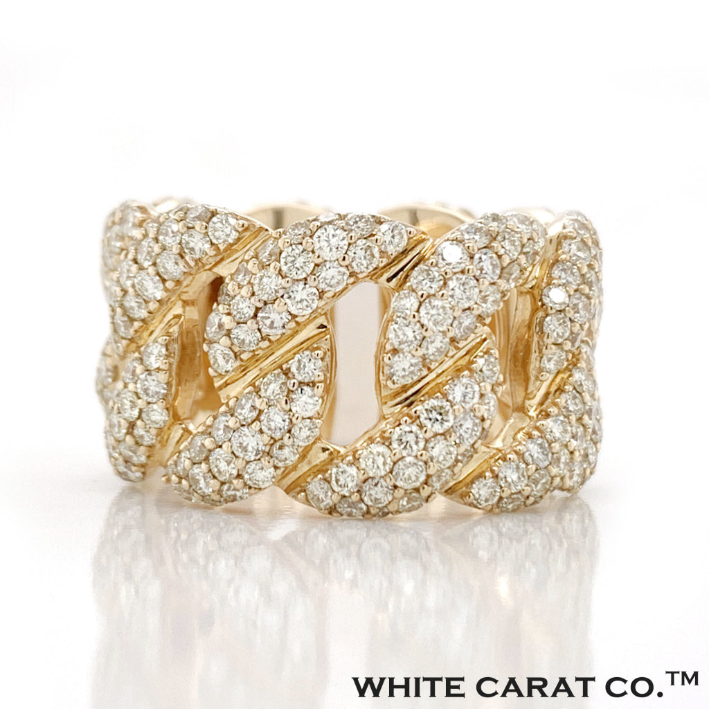 4.90 CT. Diamond Ring Gold 10K - White Carat - USA & Canada