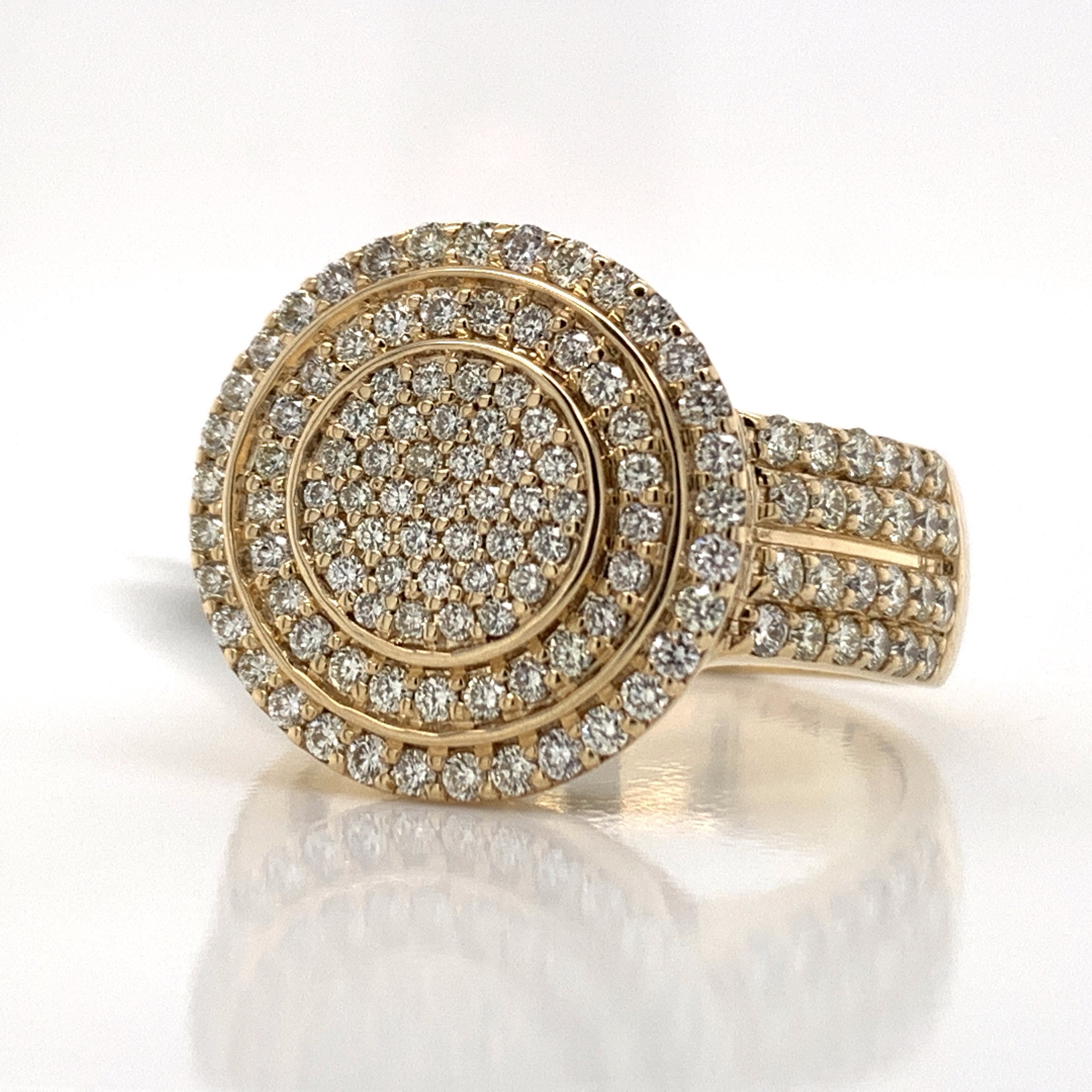 2.00 CT. Diamond Ring in 10K Gold - White Carat Diamonds 