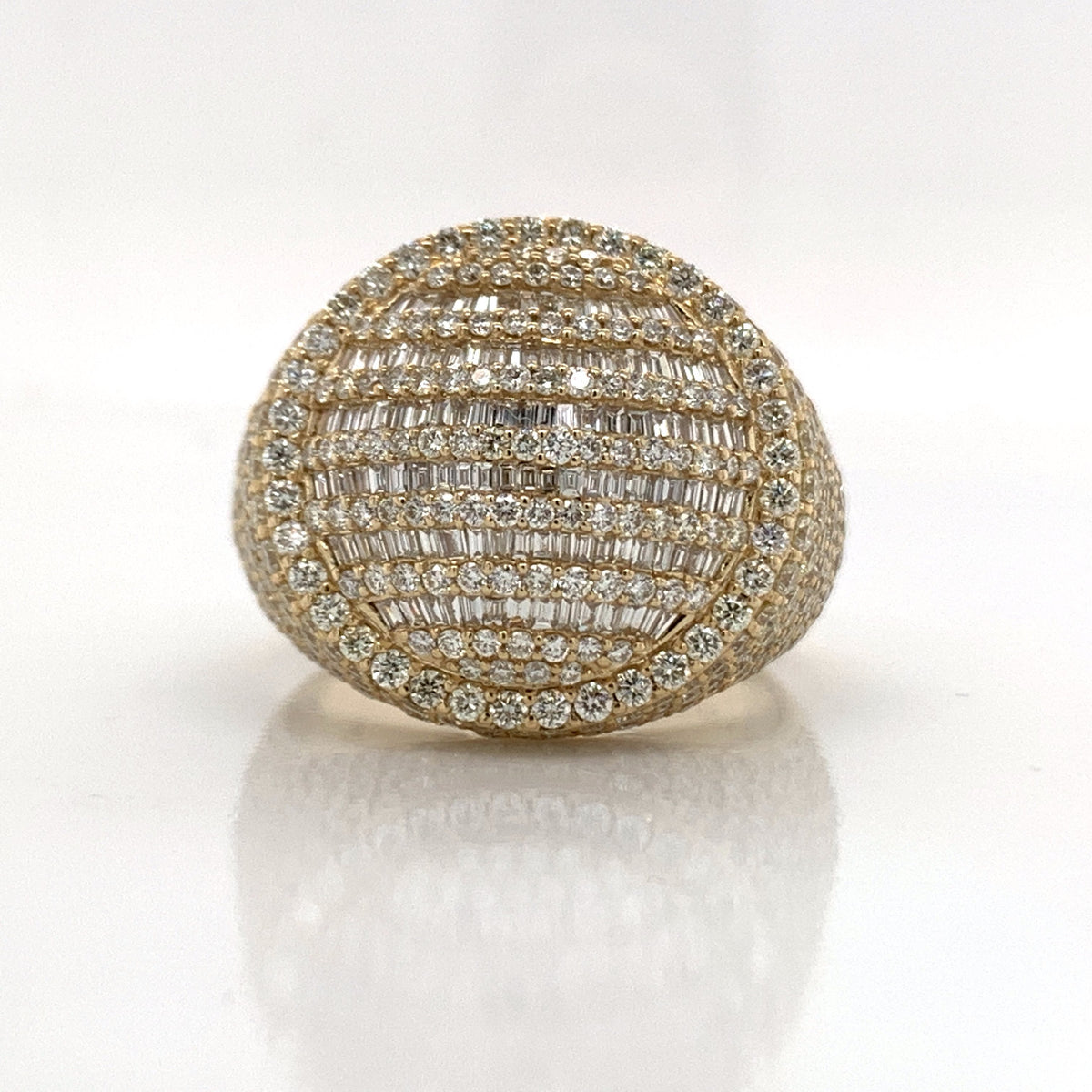 4.50 CT. Diamond Ring in 10K Gold - White Carat Diamonds 