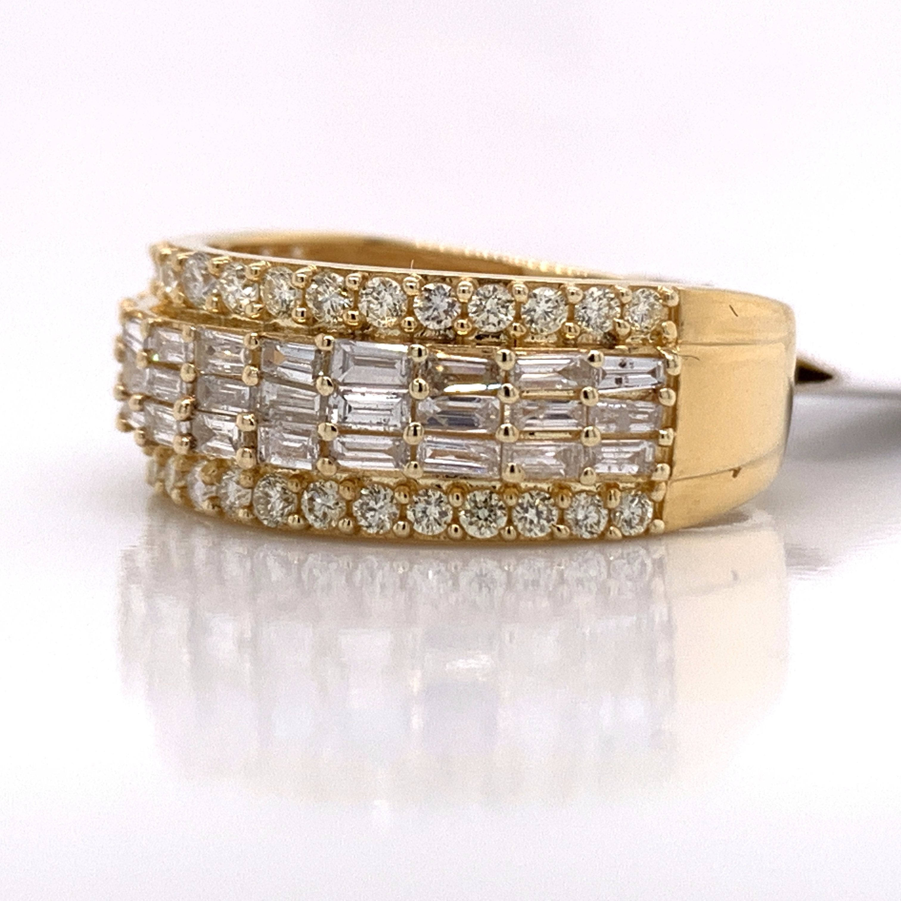 1.92 CT. Diamond Ring in 10K Gold - White Carat Diamonds 