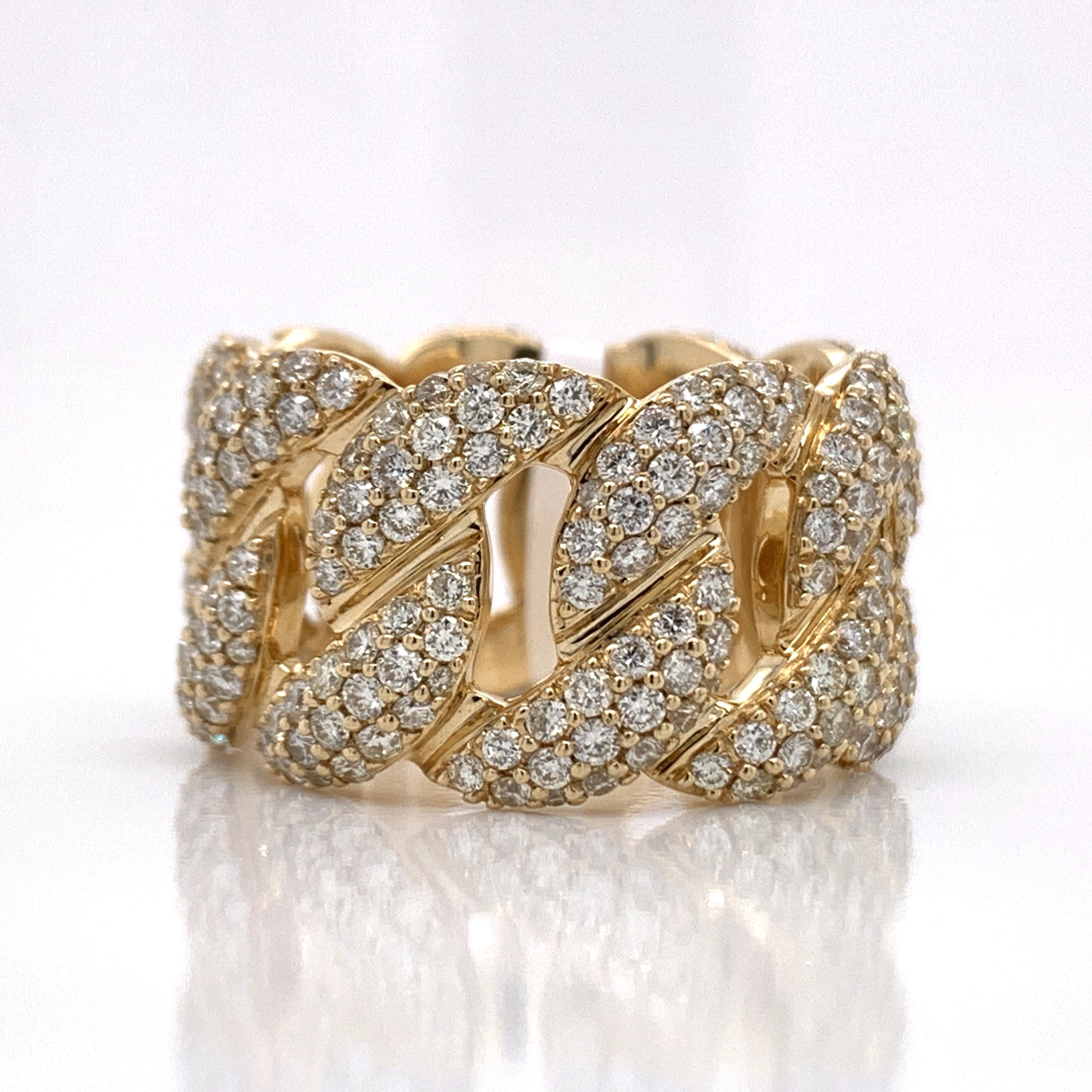 4.00 CT. Diamond 14K Gold Ring - White Carat Diamonds 