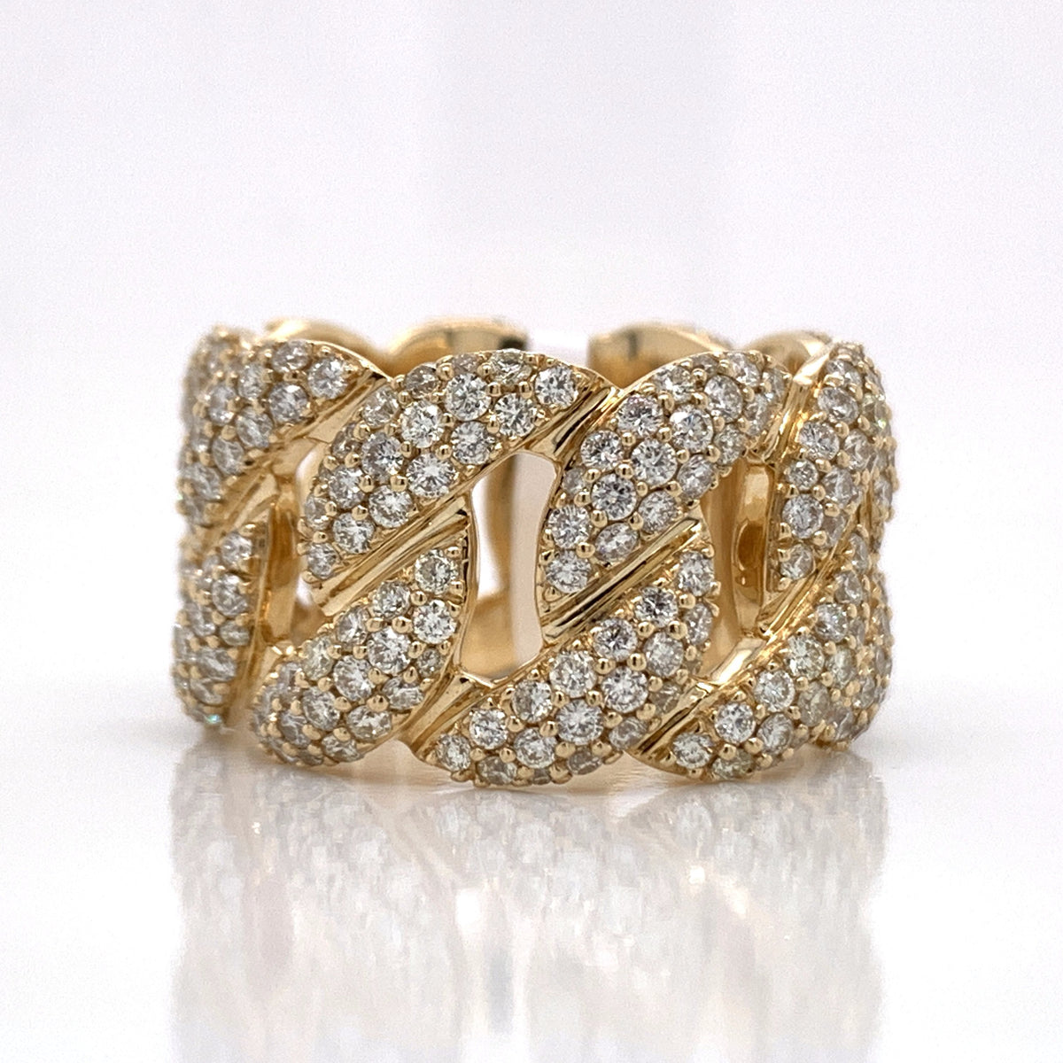 4.00 CT. Diamond 14K Gold Ring - White Carat Diamonds 