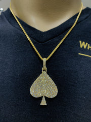 4.00 CT. Diamond Cross Pendant in 10KT Gold - White Carat Diamonds 