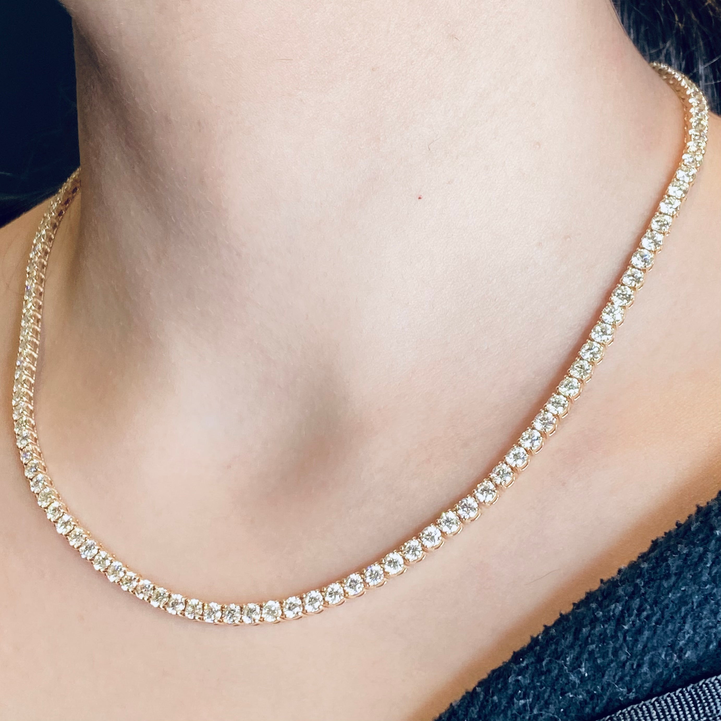 10 Carat Pink Diamond Pear Shape Necklace – Rare Colors