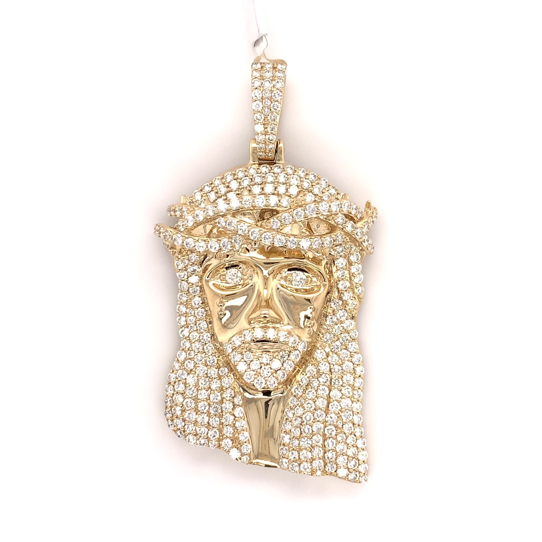 6.50 CT. Diamond Jesus Pendant