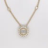Diamond Ladies Pendant Necklace