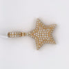 2.20 CT. Diamond Raised Layer Star Pendant