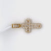 0.90 CT. Diamond Cross Pendant