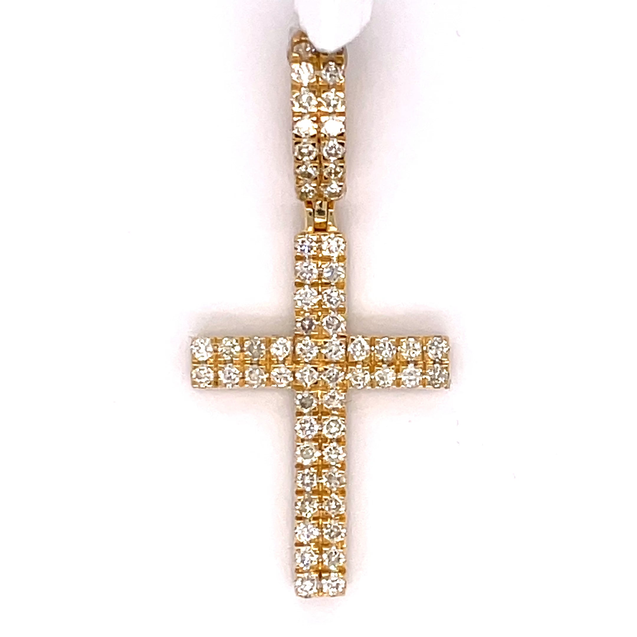 3.00 CT. Diamond Raised Shape Pendant