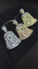0.50 CT. Diamond Jesus Pendant Gold 14K