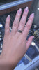 Solid White Gold Ring