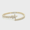 4.14 CT. Star Bangle Diamond Bracelet