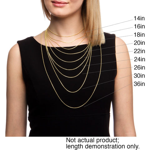 10K Gold Rope Chain (Regular)- 3mm - White Carat - USA & Canada